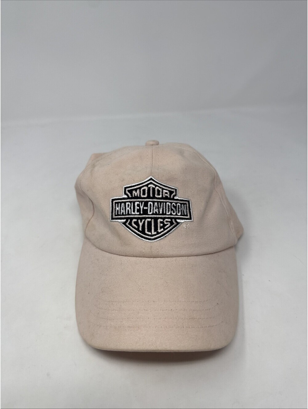 Harley Davidson Womens Hat Pink Strapback Adjustable Soft Cap